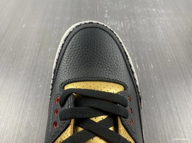 Reps LUCY WMNS Air Gold 3 Jordan Black CK9246-067 0726